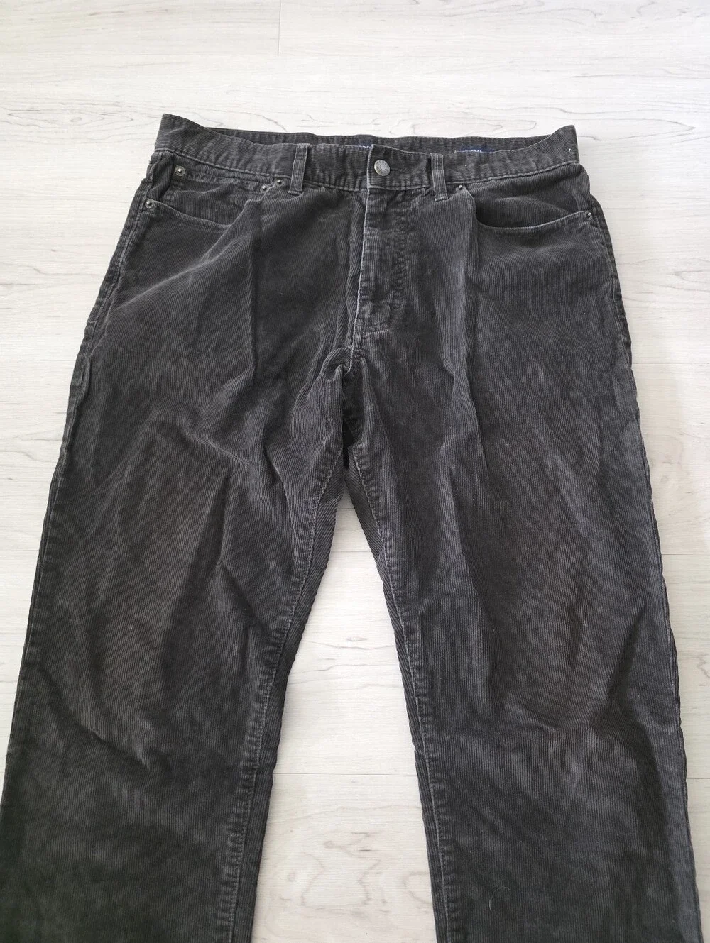J.Crew Flex Straight Corduroy Pants Men's W32 L32 Brown 5 Pocket Casual